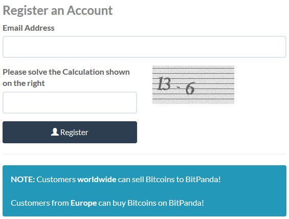bitpanda signup