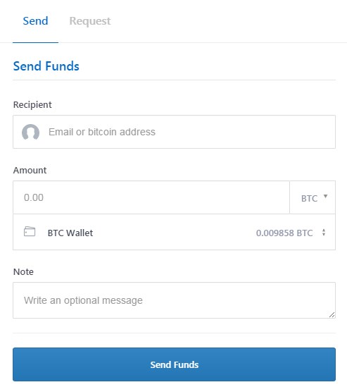 coinbase send