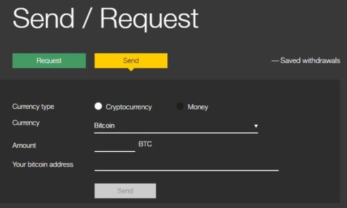 indacoin send & request